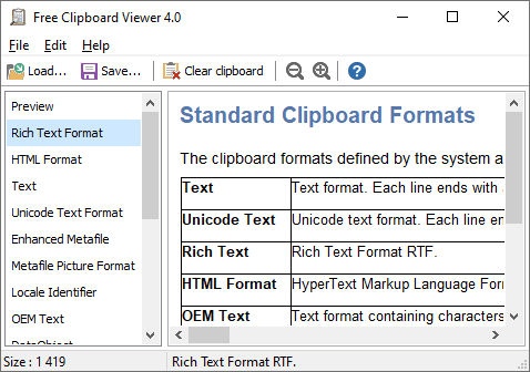 Free Clipboard Viewer For Windows Download